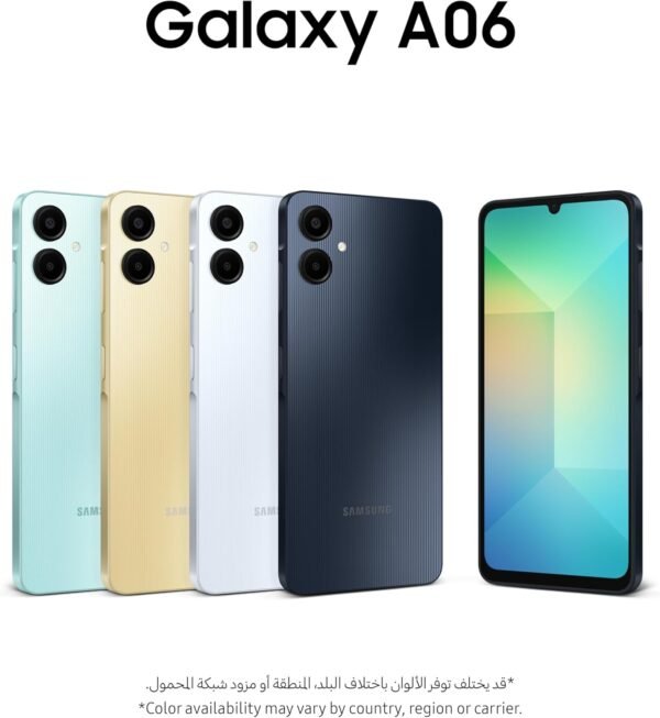 Samsung Galaxy A06 4GB+64GB [Version Internationale] (Noir) – Image 2