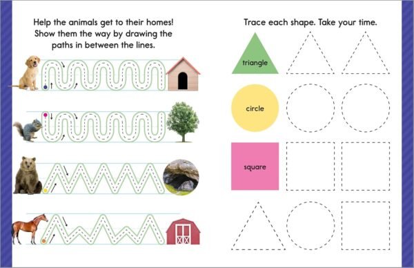 My First Learn-to-Write Workbook: Practice for Kids with Pen Control, Line Tracing, Letters, and More! – Image 9
