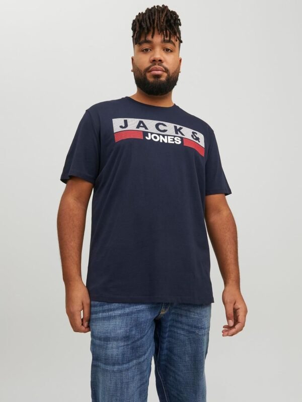 JACK & JONES Jjecorp Logo Tee SS O-Neck Noos Pls T-Shirt Homme – Image 3