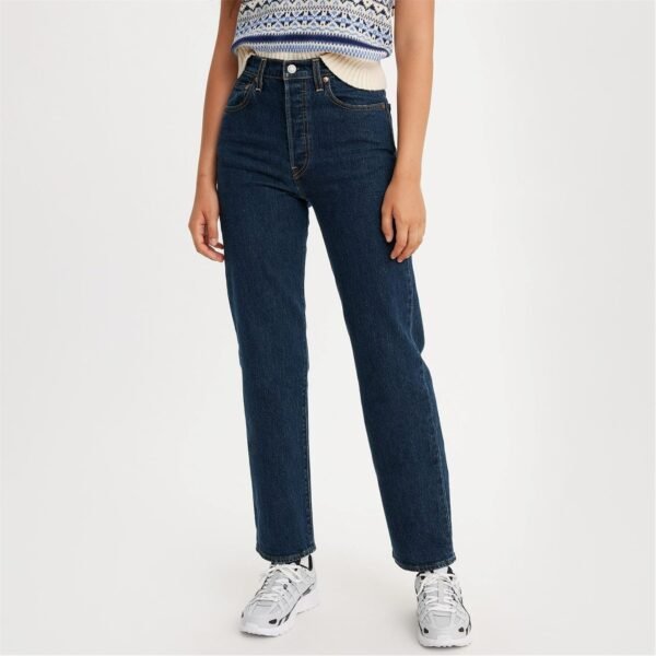 Levi's Ribcage Straight Ankle Jeans Femme – Image 3