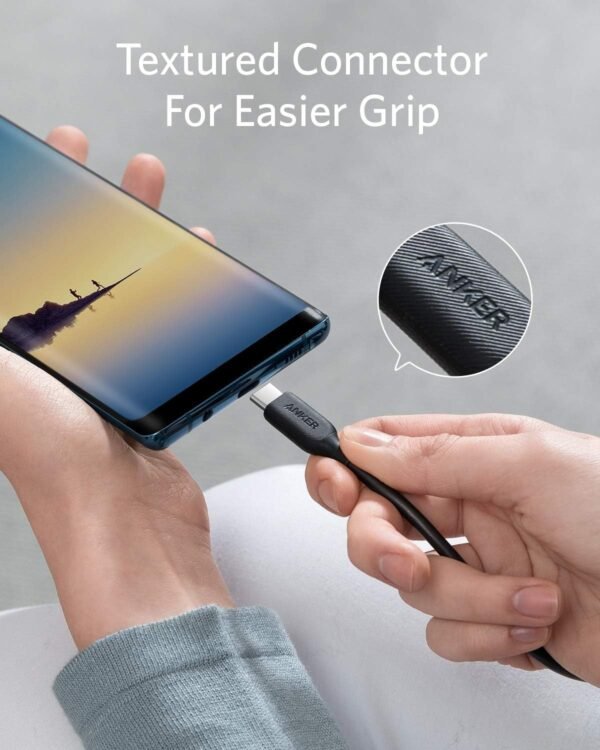 Anker Câble USB C vers USB C, Câble de charge rapide PowerLine III USB-C vers USB-C (3m), Charge 60 W Power Delivery PD pour Apple MacBook, iPad Pro, Samsung Galaxy S10 Plus S9 S8 Plus, Pixel et plus – Image 6