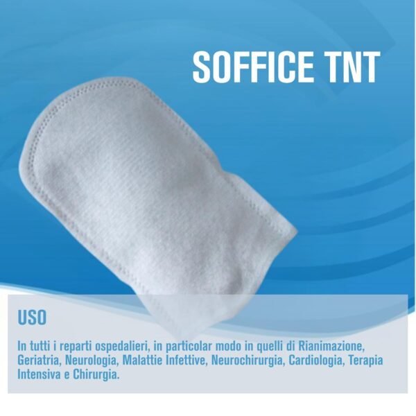 Take & Care Gants savonnés jetables Italie – 25 poignées jetables pour l'hygiène du corps | Testé dermatologiquement | Gants en polyéthylène pour soins personnels – Image 6