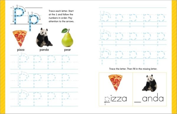 My First Learn-to-Write Workbook: Practice for Kids with Pen Control, Line Tracing, Letters, and More! – Image 5