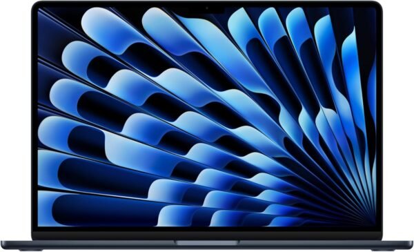 Apple MacBook Air 15 Pouces Ordinateur Portable avec Puce M4 : Conçu pour Apple Intelligence, Écran Liquid Retina de 15,3 Pouces, Mémoire unifiée de 16 Go, Stockage SSD de 256 Go, Touch ID ; Minuit