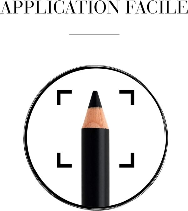 BOURJOIS - Crayon Khôl & Contour 01 Noir-issime & Taille Crayon - 2en1 Khôl & Liner - Couleur Intense - Longue Tenue 12h - Testé Ophthalmologiquement – Image 4
