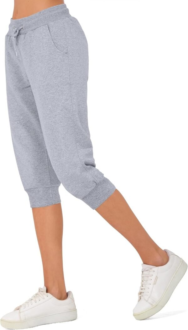 Smith & Solo Pantalon de Jogging Femme – Pantalon de Sport Femme Coton | Pantalon de survêtement Coupe Slim Pantalon de Loisirs Long | Pantalon d'entraînement Fitness Taille Haute Moderne – Image 3
