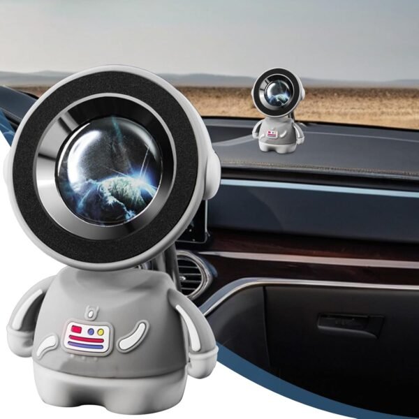 Support Magnétique pour Téléphone en Voiture,Fixation Auto pour Smartphone avec Rotation 360° | Rotation 360° Design Astronaute Support Stable Compatible avec la Majorité des Smartphones Accessoires – Image 7