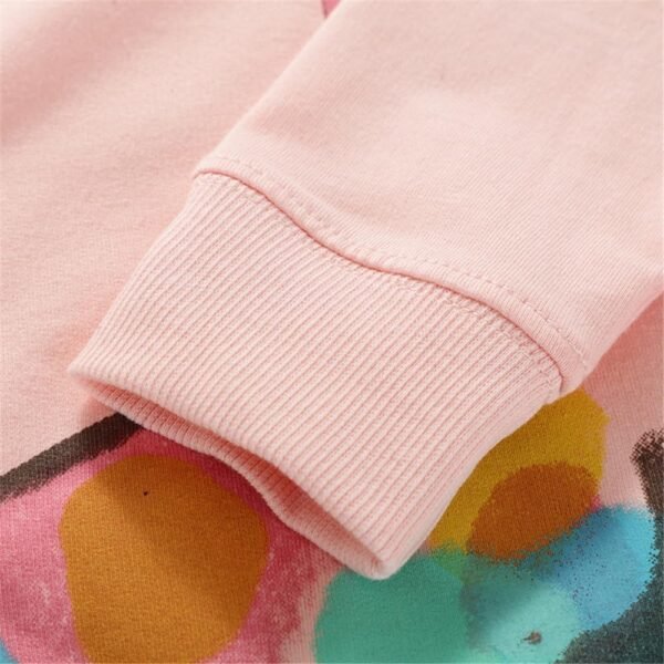 Pull Fille Vêtements pour Filles Enfants Sweatshirt Sportswear Licorne Jumper Pullover Atomne Hiver Taille 1-7 Ans – Image 5