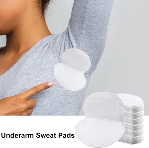 Coussinets de protection contre la transpiration pour aisselles – Doublures jetables absorbant la transpiration, patchs de protection sous les aisselles | Solution de confort d'hygiène personnelle – Image 6