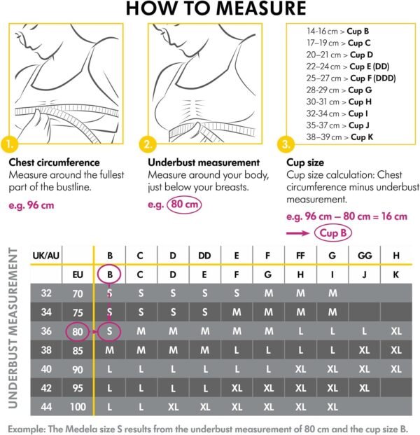 Medela Mains libres, soutien-gorge d'extraction Easy Expression avec matériau adaptatif stretch pour un ajustement parfait – Image 9