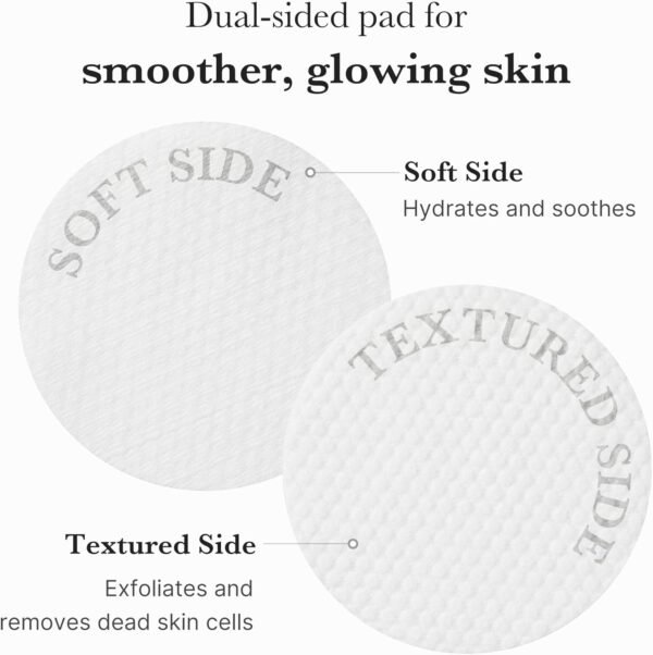 medicube Zero Pore Pads 2.0 Lot de 70 tampons de toner double texture pour le visage pour exfoliation et soin des pores avec 4,5 % d'acide lactique AHA et 0,45 % d'acide salicylique BHA, idéal pour – Image 6