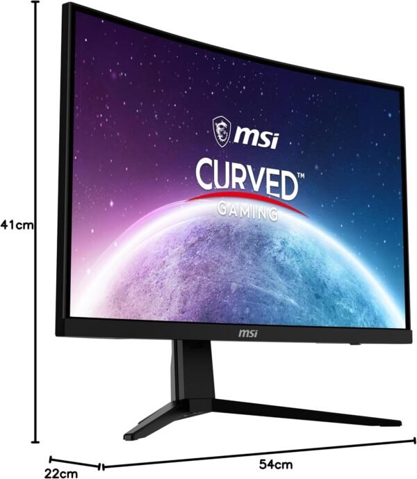 MSI G2422C Écran gaming incurvé FHD de 23,6 pouces - dalle VA 1500R 1920 x 1080, 180 Hz / 1 ms, Adaptive Sync - DP 1.2a, HDMI 2.0b CEC – Image 9