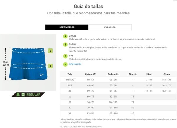 Joma Open II Jupe pour Femme – Image 2