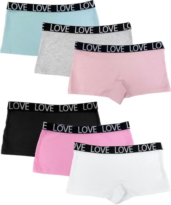 Channo Fille Culotte en Coton aux Dessins Originaux, Douce et Confortable