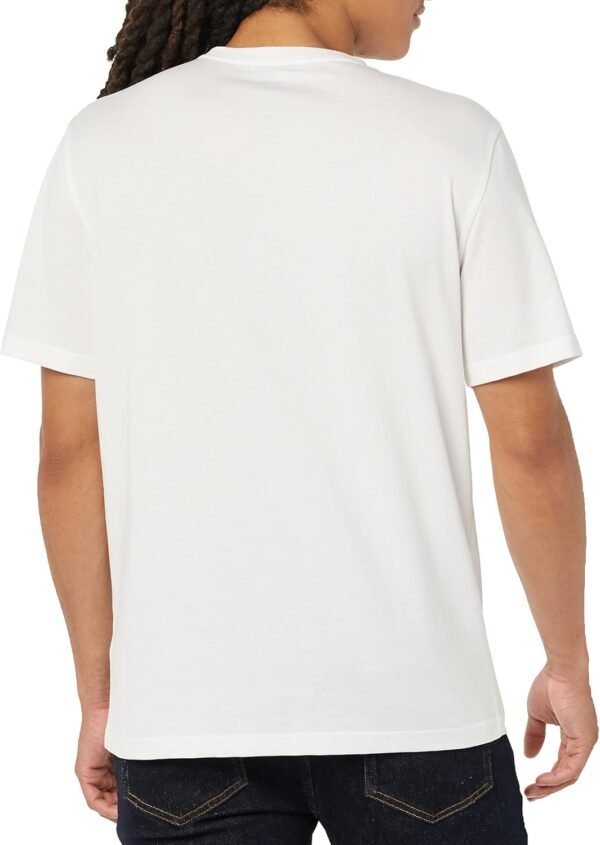 Amazon Essentials T-shirt en Coton à Col Rond à Manches Courtes, Coupe Classique Homme, Lot de 2 – Image 3