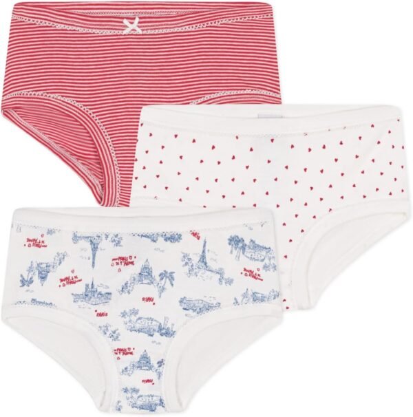 Petit Bateau Culottes (Lot de 3) Fille
