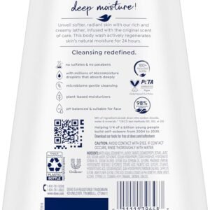 Alternative view of Dove Deep Moisture Body Wash Pump, 34 Ounce by Dove