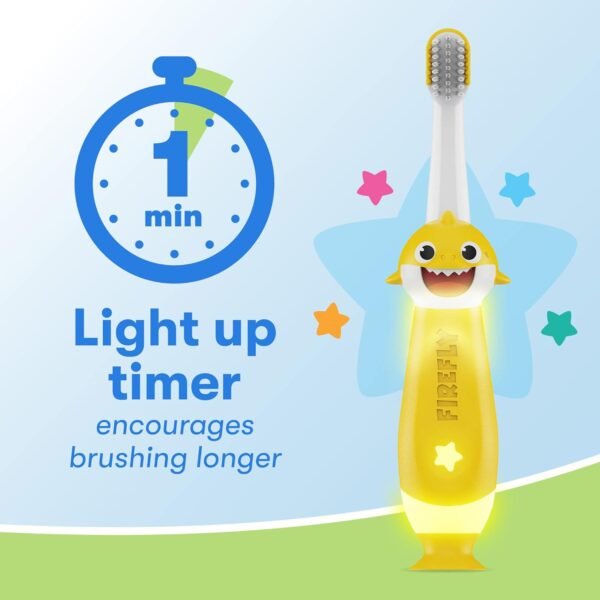FIREFLY First Training Brosse à dents lumineuse Baby Shark – Image 6