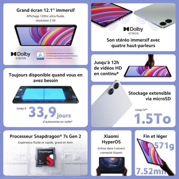 Redmi Pad pro 6G+128G gray – Image 4