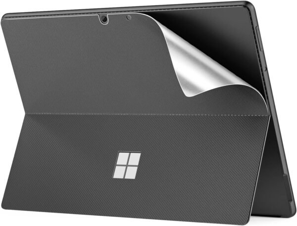 MoKo Film de Protection Arrière Tablette Compatible avec Microsoft Surface Pro 11 2024 / Pro 10 2024/Pro 9/Pro 8 13", Protecteur d'Écran Arrière d'Autocollant en PU pour Surface Pro 11, Gris Foncé