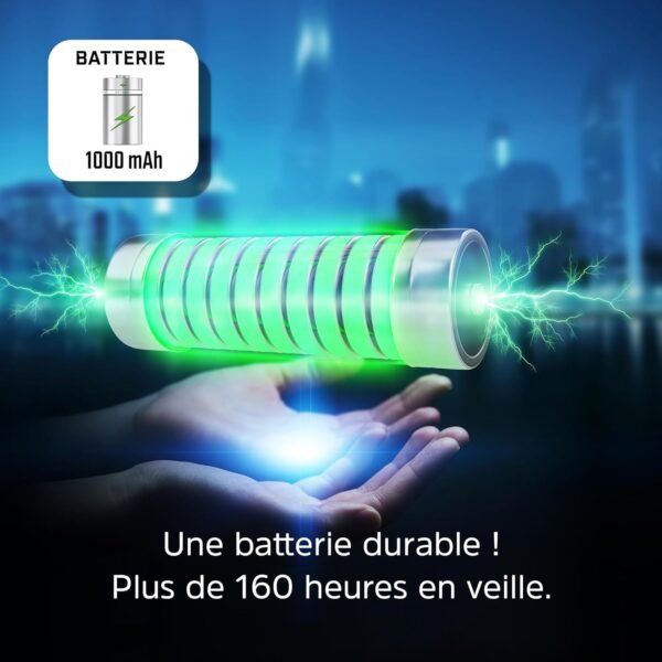 Energizer - Mobile E4 - Téléphone Senior Débloqué 2G - Bouton SOS - Batterie 1000 mAh - Clavier à Touches AR - Double Sim - Torche - Chargeur UK – Image 7