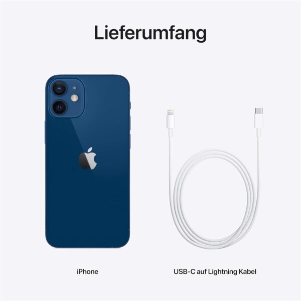 Apple iPhone 12 mini, 64Go, Bleu - (Reconditionné) – Image 8