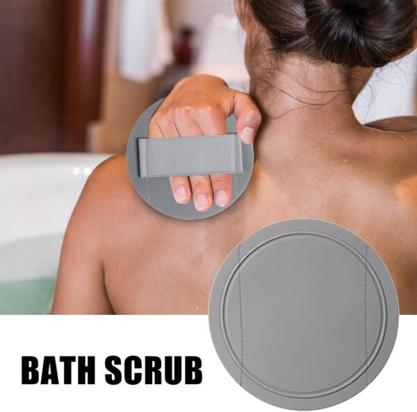 Brosse exfoliante corps en silicone – nettoyant exfoliant pour hygiène personnelle – éponge nettoyante avec nettoyage en profondeur, accessoire pour hygiène personnelle, tapis pour le visage, les – Image 8