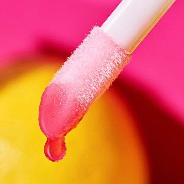 Essence PINK SQUEEZE; PLEASE! hydra kiss LIP OIL huile à lèvres; humidifiant/hydratant; protecteur; avec huiles; brillant; sensation de rosée (4ml) – Image 3