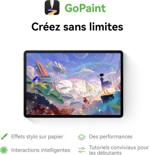 HUAWEI MatePad 11,5″S Tablettes, Écran PaperMatte 11,5 Pouces 2,8K, rafraîchissement élevé de144 Hz, 8GB+256GB, Clavier, M-Pencil par NearLink, Notes, WiFi 6, Batterie de 8,800 mAh, Gris – Image 5
