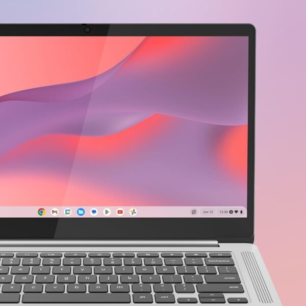Lenovo IdeaPad Slim 3 Chromebook 14M868 - Ordinateur Portable 14'' FHD (MediaTek Kompanio 520, RAM 4Go, eMMC 64Go, Arm Mali-G52 Graphics, Chrome OS) Clavier AZERTY Français - Gris – Image 7