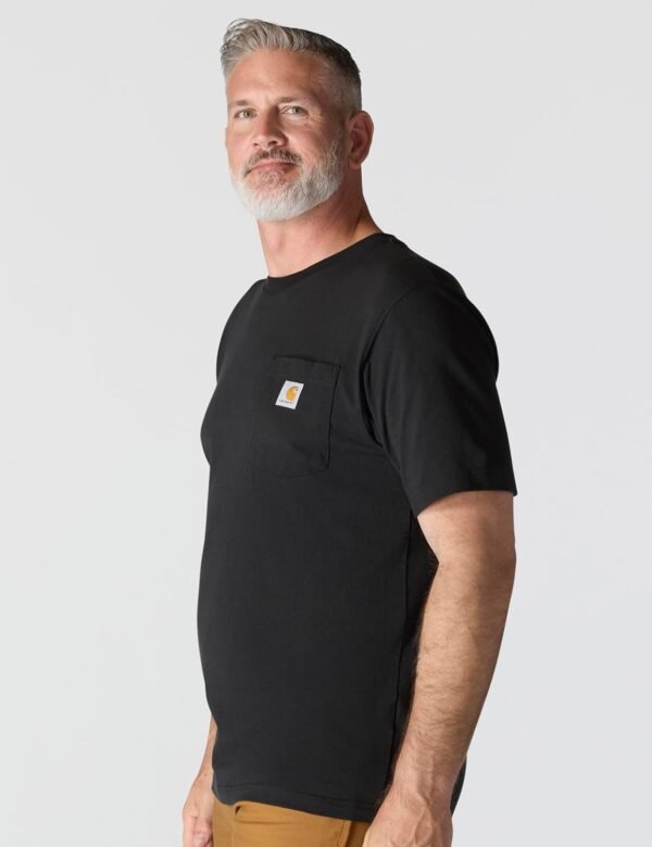 Carhartt Big & Tall Workwear Pocket Short-Sleeve T-Shirt d'utilité Professionnelle Homme – Image 3