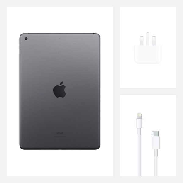 2020 Apple iPad (10,2-pouces, Wi-Fi, 128 Go) Gris Sidéral (Reconditionné) – Image 7