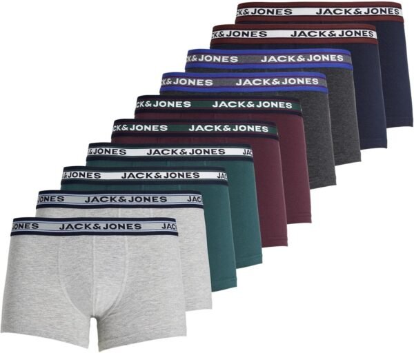 JACK & JONES Jacsolid Trunks 10 Packs Caleon Boxeur Homme