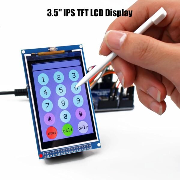 3.5" IPS TFT LCD Display AYWHP 320X480 TFT Display avec Prise pour Carte SD Fonction Affichage Riche Compatible avec Arduino – Image 5