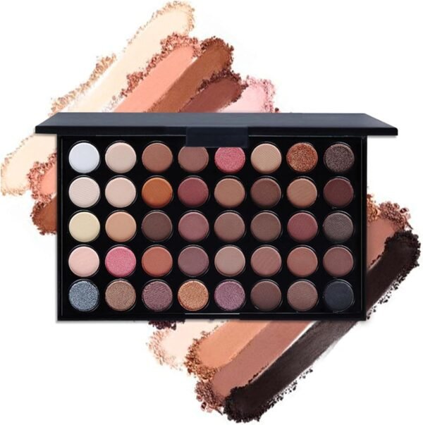 Joyeee Kit de maquillage tout-en-un pour filles Coffret cadeau de maquillage pour femme Kit complet de cosmétiques de démarrage, comprenant une palette de fards à paupières, un mascara, SET002A – Image 3