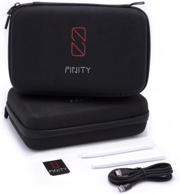 0-Finity® Étui Noir, Sac, Sac de Voyage - Housse de Rangement & Protection pour Électronique, Câbles USB, Powerbank, Cartes SD, Chargeurs, SSD & HDD – Image 6