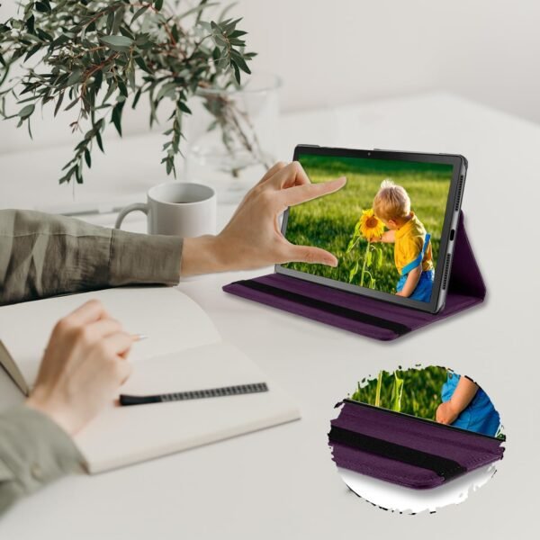 SWEIMEN Étui Rotatif pour Lenovo Tab M11 (11 Pouce) Tablette Housse de Protection avec Réveil Automatique Rotation Coque – Image 5