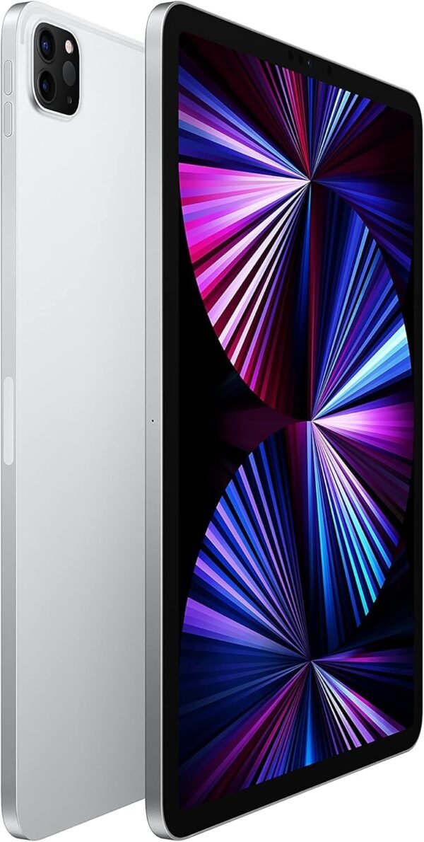 2021 Apple iPad Pro (11-pouces, Wi-Fi, 128 Go) Argent (Reconditionné) – Image 2