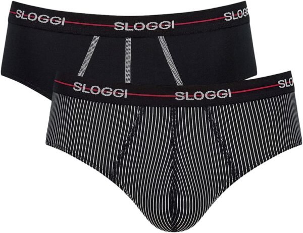 Sloggi sous-vêtement (Lot de 2) Homme
