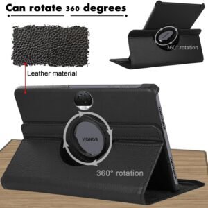 Alternative view of SWEIMEN Étui Rotatif pour Honor Pad 9 (12 Pouce) Tablette Housse de Protection avec Réveil Automatique Rotation Coque