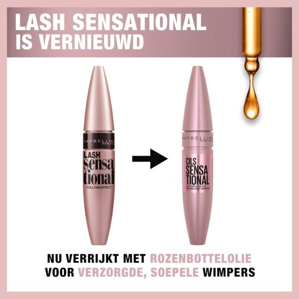 Maybelline Mascara Cils Sensational Extra Black – Image 4