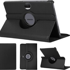 SWEIMEN Étui Rotatif pour Honor Pad 9 (12 Pouce) Tablette Housse de Protection avec Réveil Automatique Rotation Coque