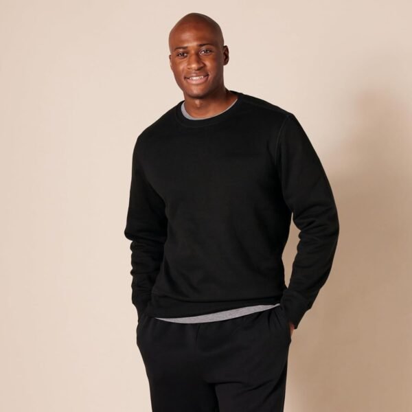 Amazon Essentials Sweat-Shirt à col Rond en Polaire (Grandes Tailles Disponibles) Homme – Image 5