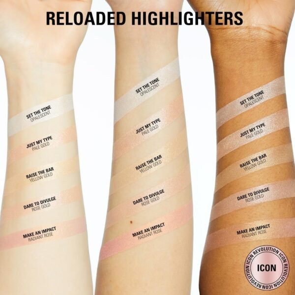 Makeup Revolution, Highlight Reloaded, Illuminateur, Just My Type, 6.5g – Image 3