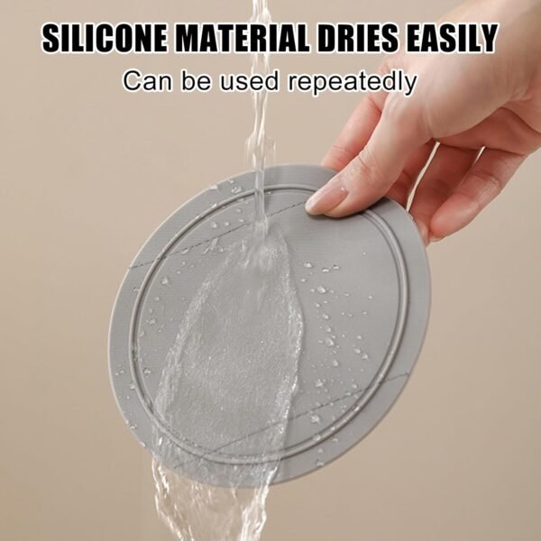 Brosse exfoliante corps en silicone – nettoyant exfoliant pour hygiène personnelle – éponge nettoyante avec nettoyage en profondeur, accessoire pour hygiène personnelle, tapis pour le visage, les – Image 9