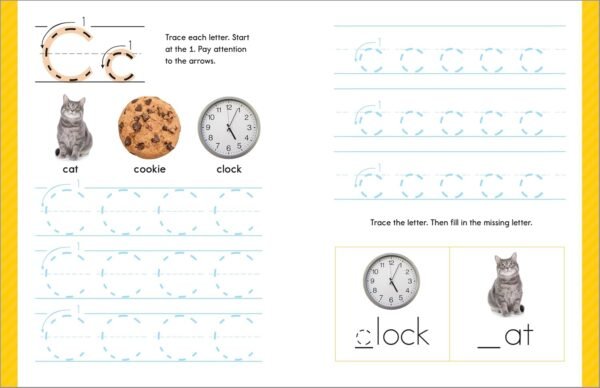 My First Learn-to-Write Workbook: Practice for Kids with Pen Control, Line Tracing, Letters, and More! – Image 4