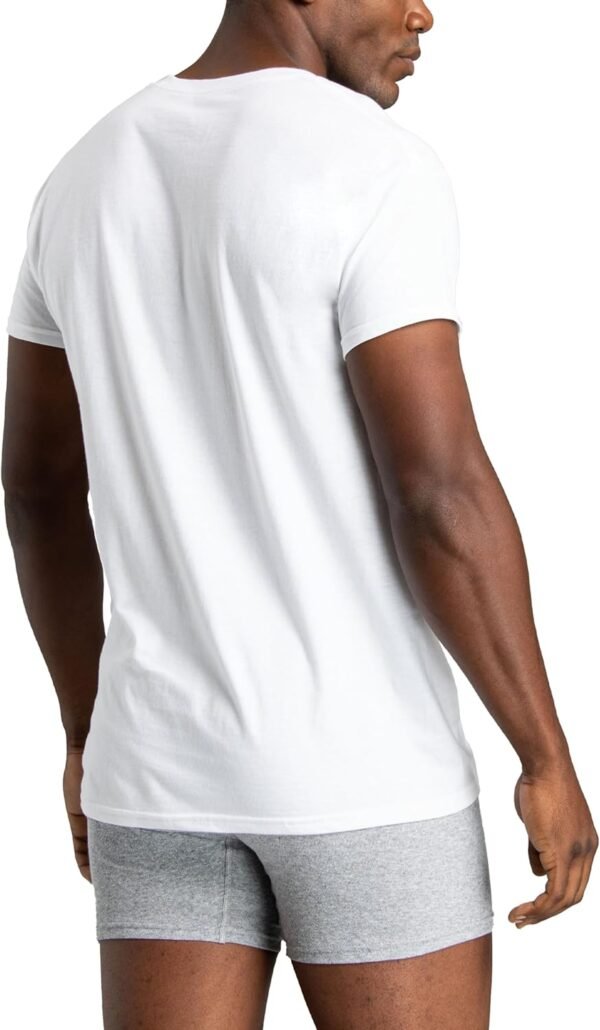 Fruit of the Loom Shirt Stay Tucked Crew pour Homme (Lot de 6) – Image 4