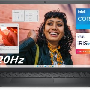 Dell Inspiron 15 (3530) - Ordinateur Portable 15,6'' Écran FHD 120 Hz, Intel Core i5-1334U, 16 Go RAM, 512 Go SSD, Intel Iris XE, Windows 11 Home, Clavier AZERTY - Noir Carbone