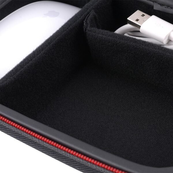 Smatree Étui Rigide pour Apple Magic Mouse 2, Magsafe Charger, Adaptateur Secteur, Câble USB, Housse pour Organisateur d'accessoires Électroniques Macbook, Petit Sac de Rangement pour Accessoires – Image 5