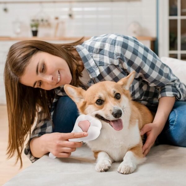 Brosse Pour Chats, Brosse Pour Chiens, Brosses Pour Animaux, Pour Poils Longs et Courts, Peigne Pour Chats, Nettoyage en Un Clic, Brosse Anti-Sous-Poil – Image 7